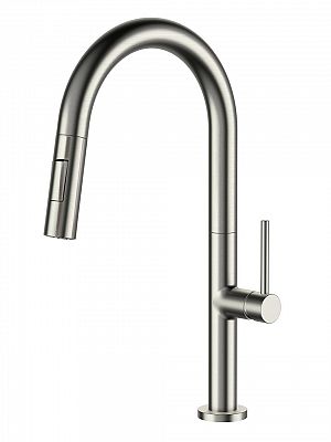 Lennox II Brushed Nickel Kitchen Faucet